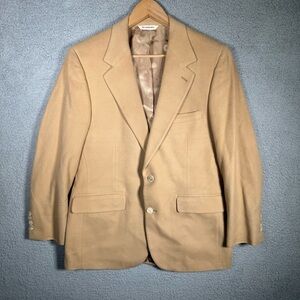 Club Room 100% Cashmere Men’s Sport Coat Blazer Tan
38S